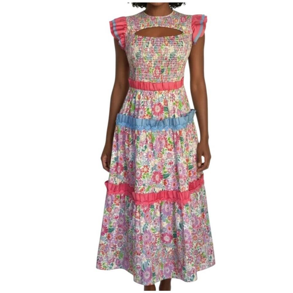 NWT Alden Adair Stella Dress - Happy Daze Sz XL Sold in high end boutiques. - Picture 2 of 11